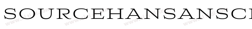 sourcehansanscn re字体转换